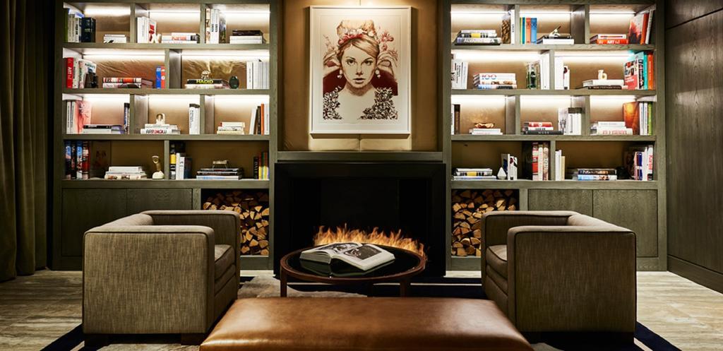 Sixty Soho Hotel New York Ngoại thất bức ảnh The Library at The Ivy