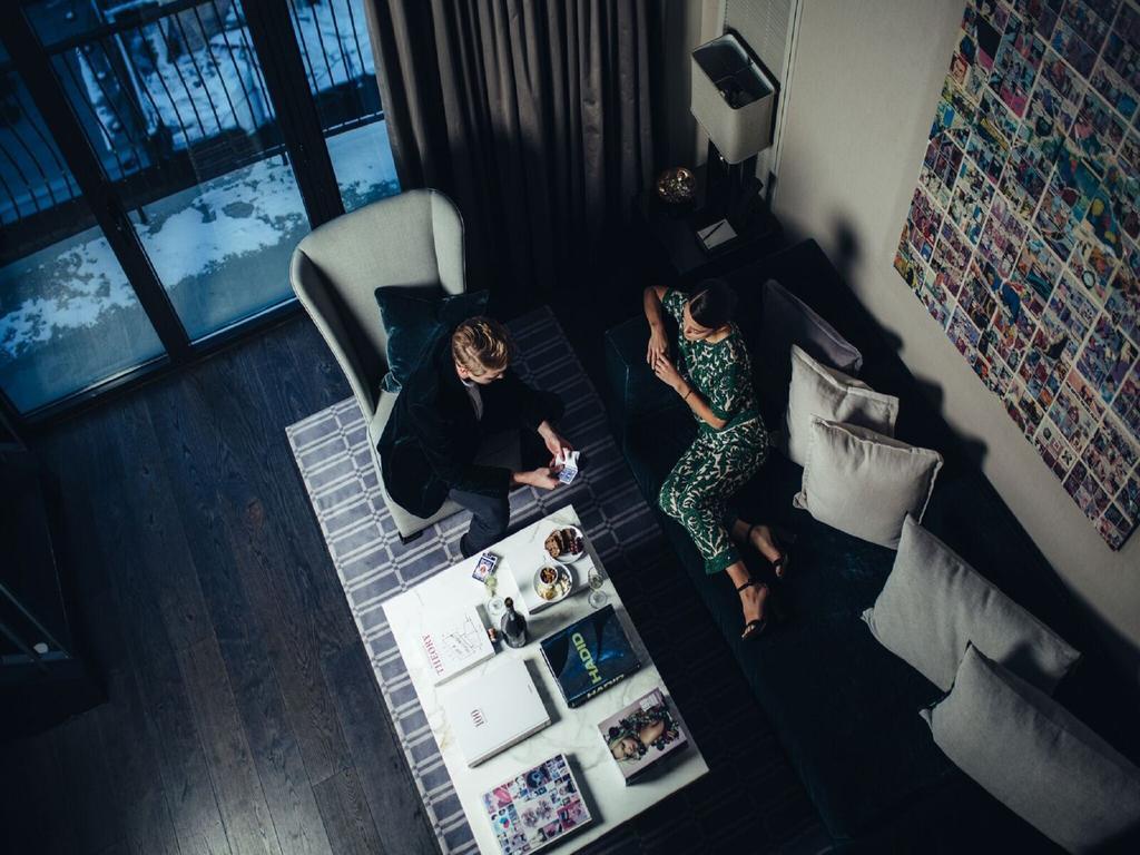 Sixty Soho Hotel New York Ngoại thất bức ảnh The interior of the office of the magazine