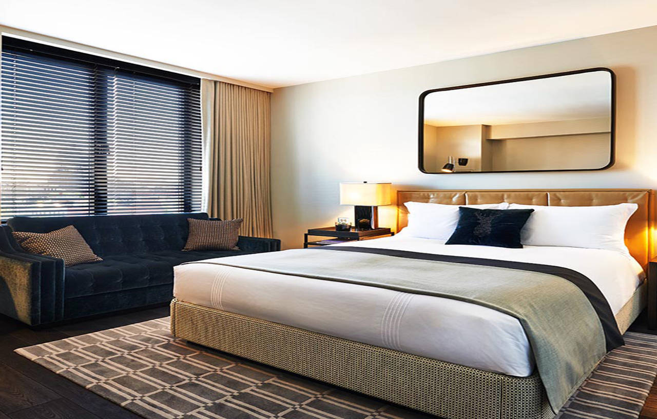Sixty Soho Hotel New York Ngoại thất bức ảnh A bedroom at the hotel